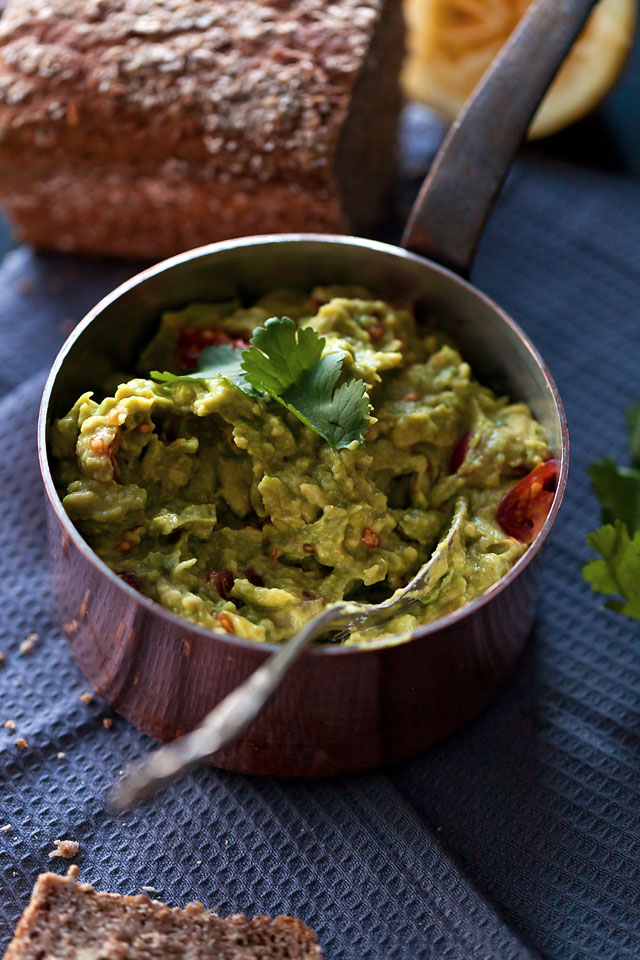 Guacamole (avocado dip) - Travelling oven