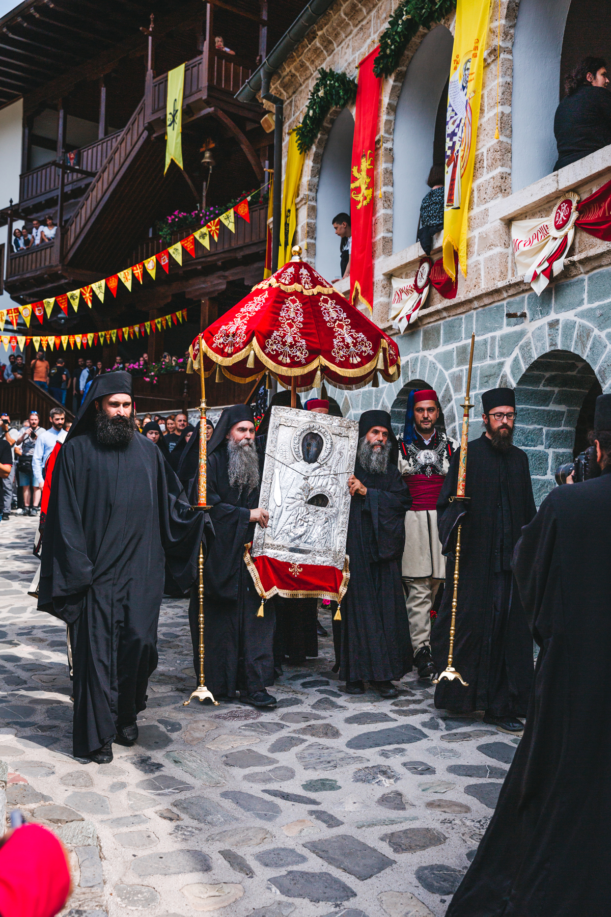 Macedonia, Monastery procession