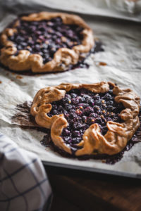 blueberry galette