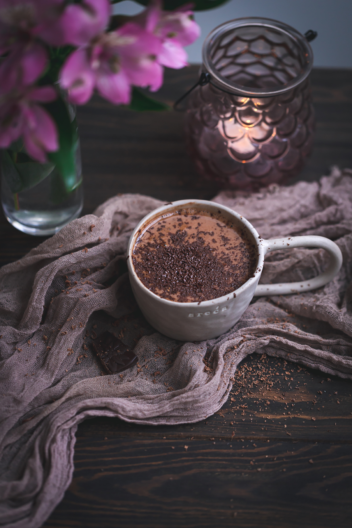 tahini hot chocolate