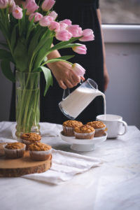 carrot apple muffins