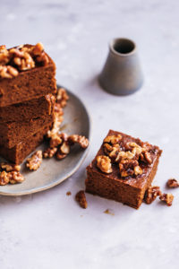 Pumpkin and almond butter brownies