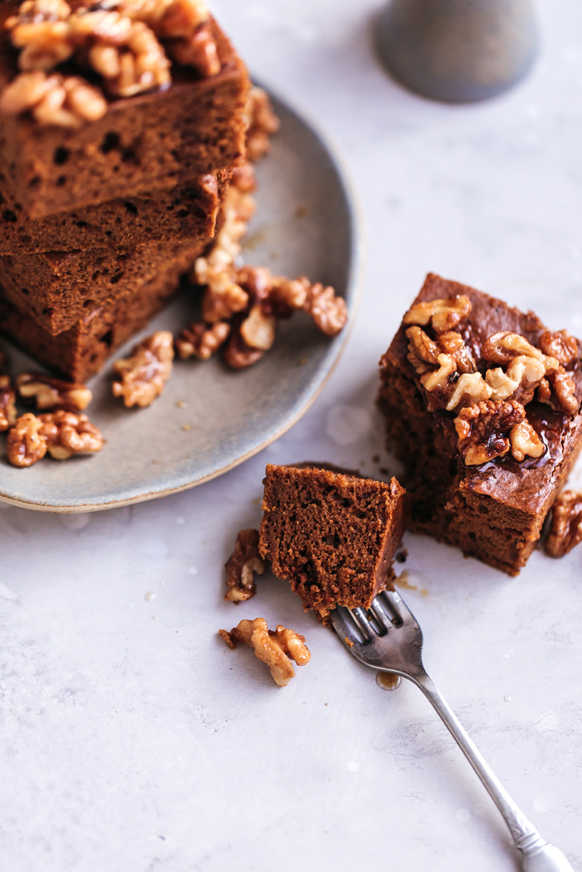 Pumpkin and almond butter brownies