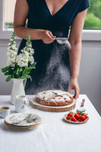 Strawberry cake