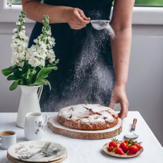 Strawberry cake