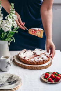 Strawberry cake