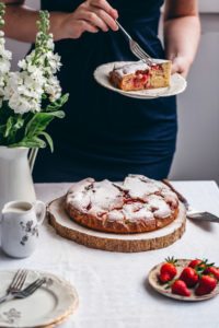 Strawberry cake