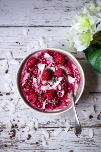 coconut chia pudding