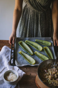 tuna zucchini boats