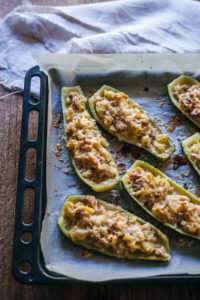 tuna zucchini boats