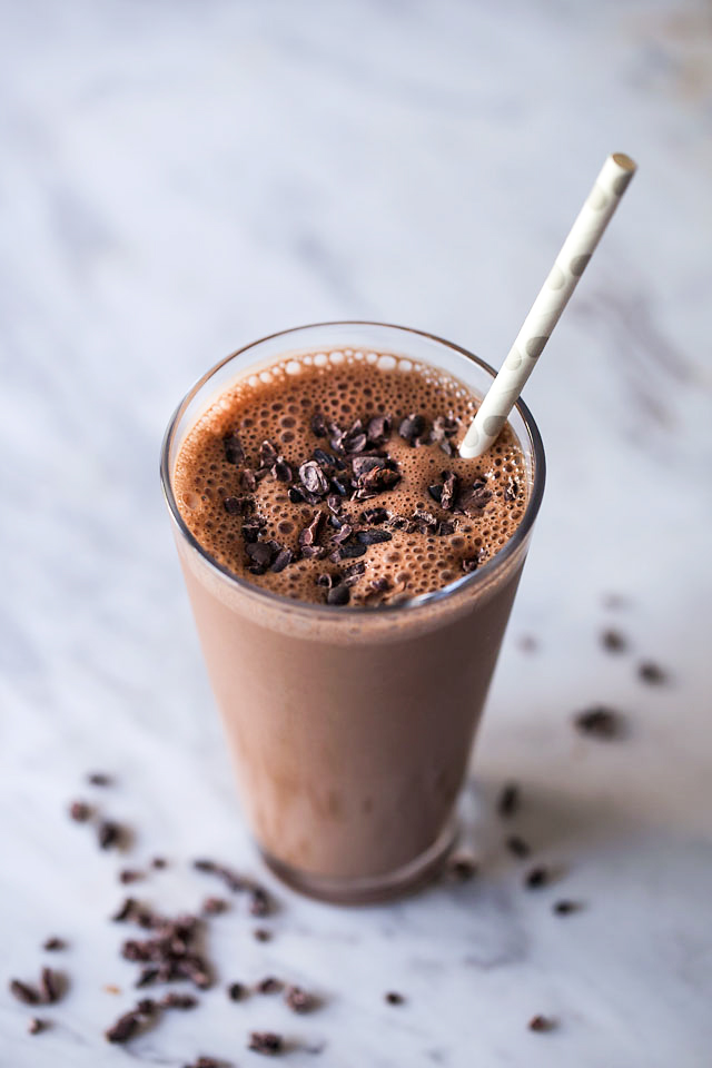 chocolate peanut butter smoothie