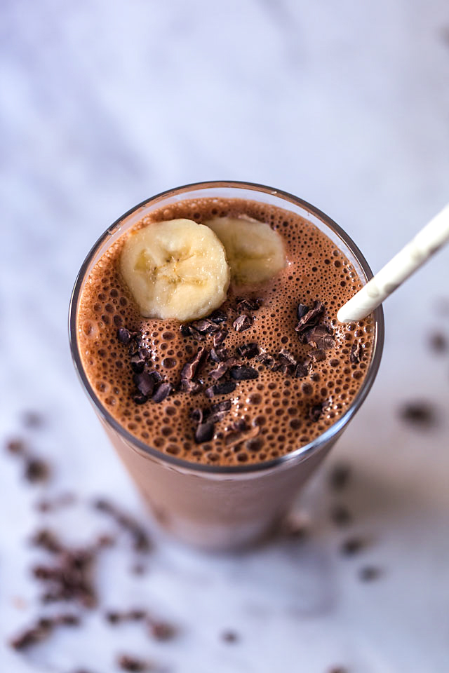 chocolate peanut butter smoothie