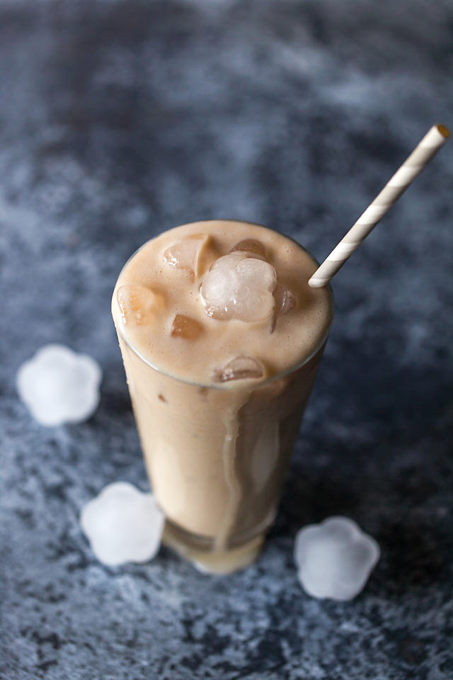 vanilla peanut butter smoothie