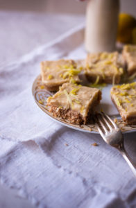 raw lemon squares