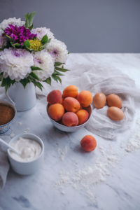 apricot yogurt cake