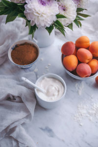 apricot yogurt cake