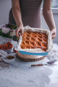 apricot yogurt cake