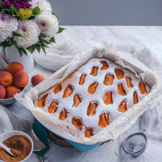 apricot yogurt cake