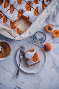 apricot yogurt cake