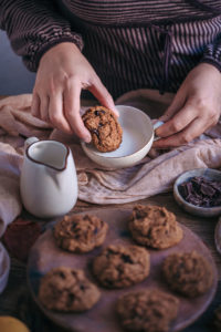 pumpkin chocolate chip cookies