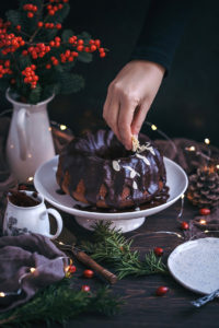 chocolate bundt cake (with coconut oil)