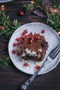 chocolate bundt cake (with coconut oil)