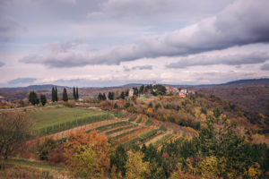 Oprtalj in Istria, Croatia