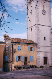 Oprtalj in Istria, Croatia