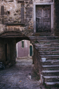 Oprtalj in Istria, Croatia