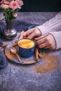 golden milk turmeric latte