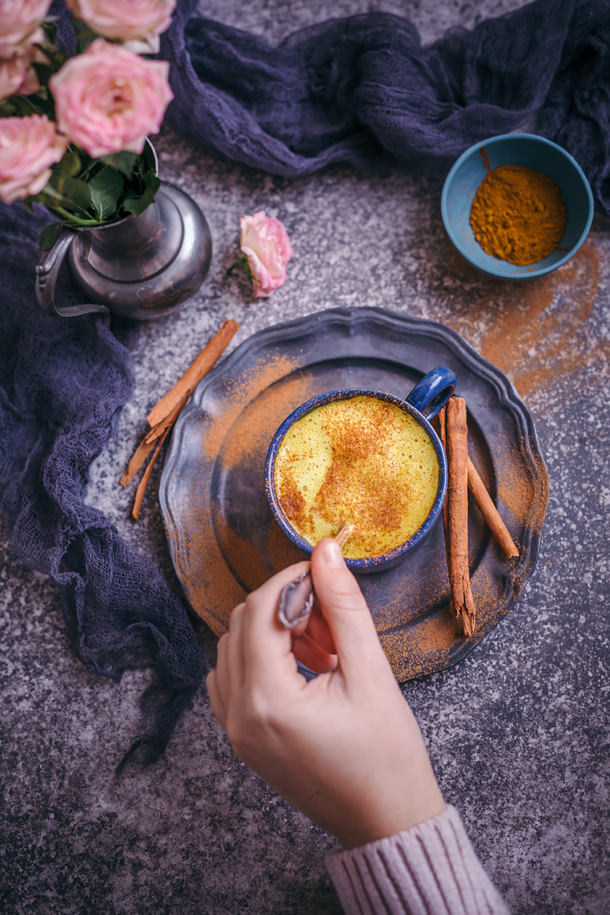 golden milk turmeric latte