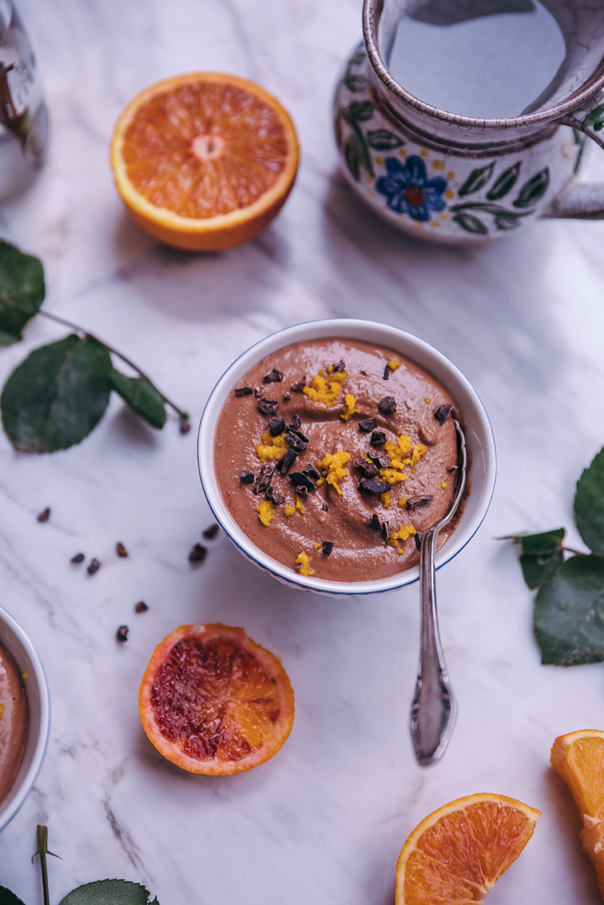 chocolate orange pudding (vegan, gluten-free)