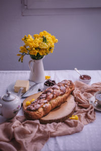 braided sweet Easter bread