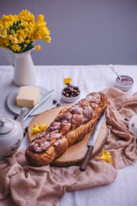 braided sweet Easter bread