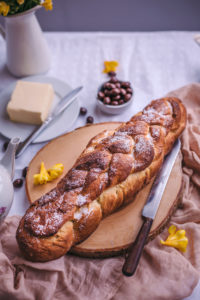 braided sweet Easter bread