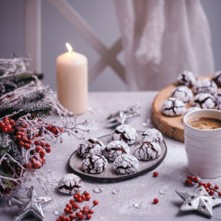 chocolate crinkle cookies