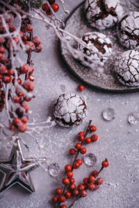 chocolate crinkle cookies