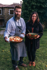 open fire cooking workshop in Istria, Croatia