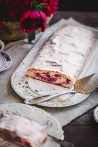 sour cherries strudel