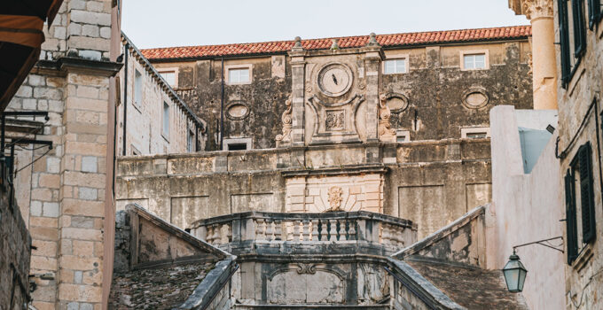 Early morning walk in Dubrovnik